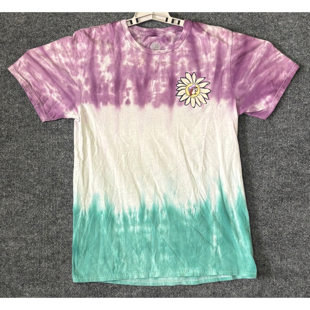 Bucc-ees Tie Dye T Shirt Women's Small Daisy Graphic‎ Tee